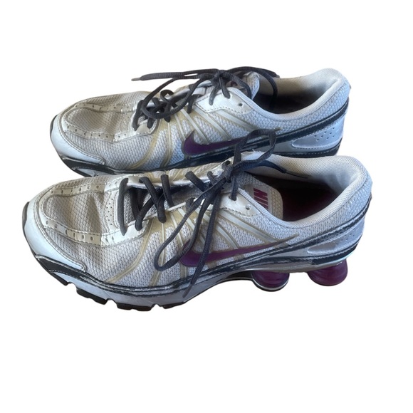 Nike Shox Turbo Vll Training Women’s 9.5  Shoes Silver And Mauve - Picture 1 of 16